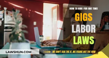 Hiring for One-Time Gigs: Navigating Labor Laws and Compliance