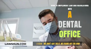 Implementing Legal Compliance: A Guide for Dental Office Management