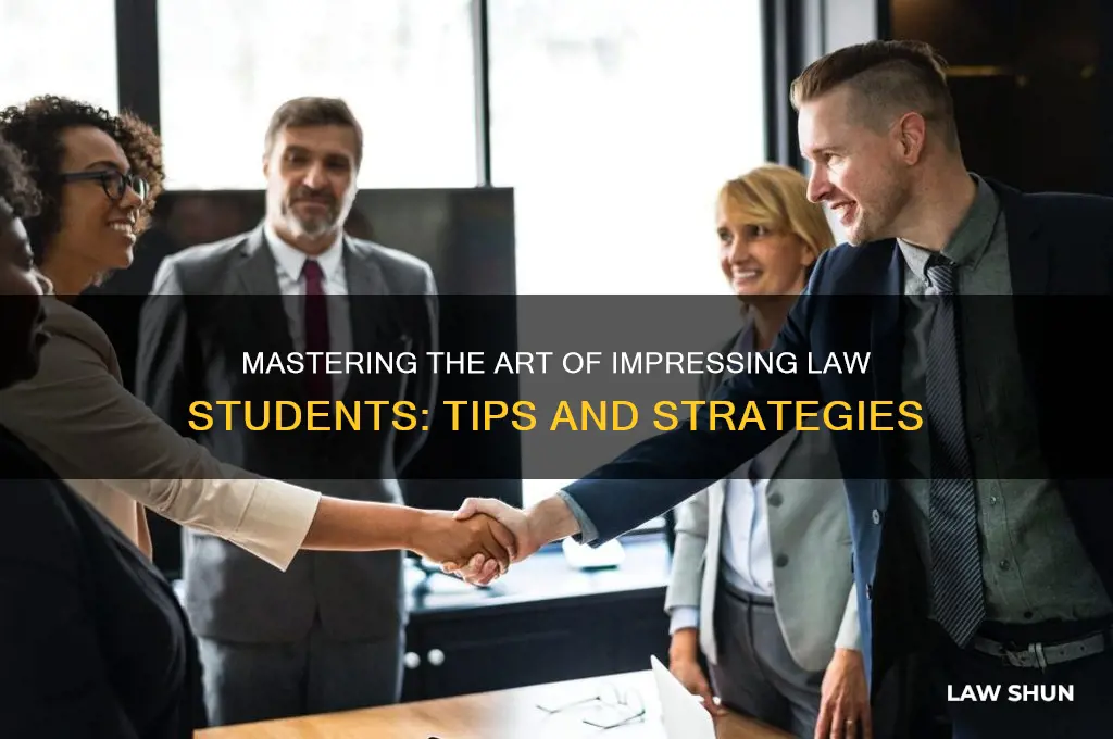 how to impress a law student
