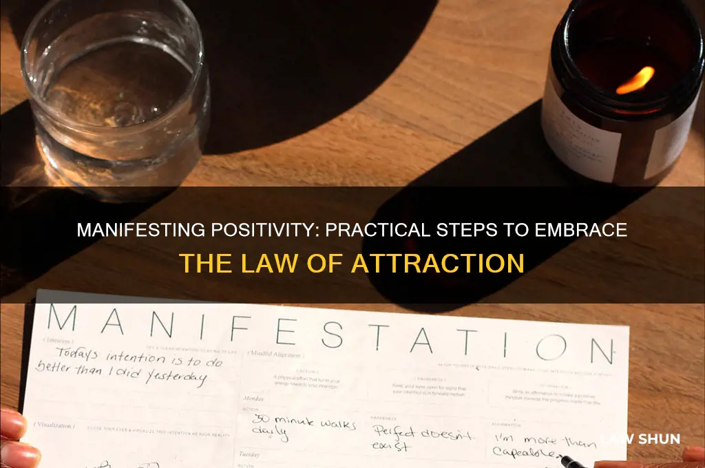 how to incorporate positive law of attraction