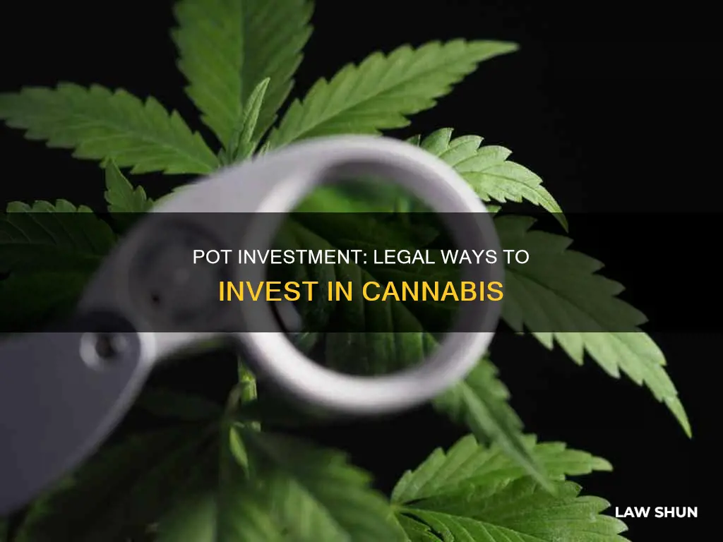 how to invest in pot without breaking the law