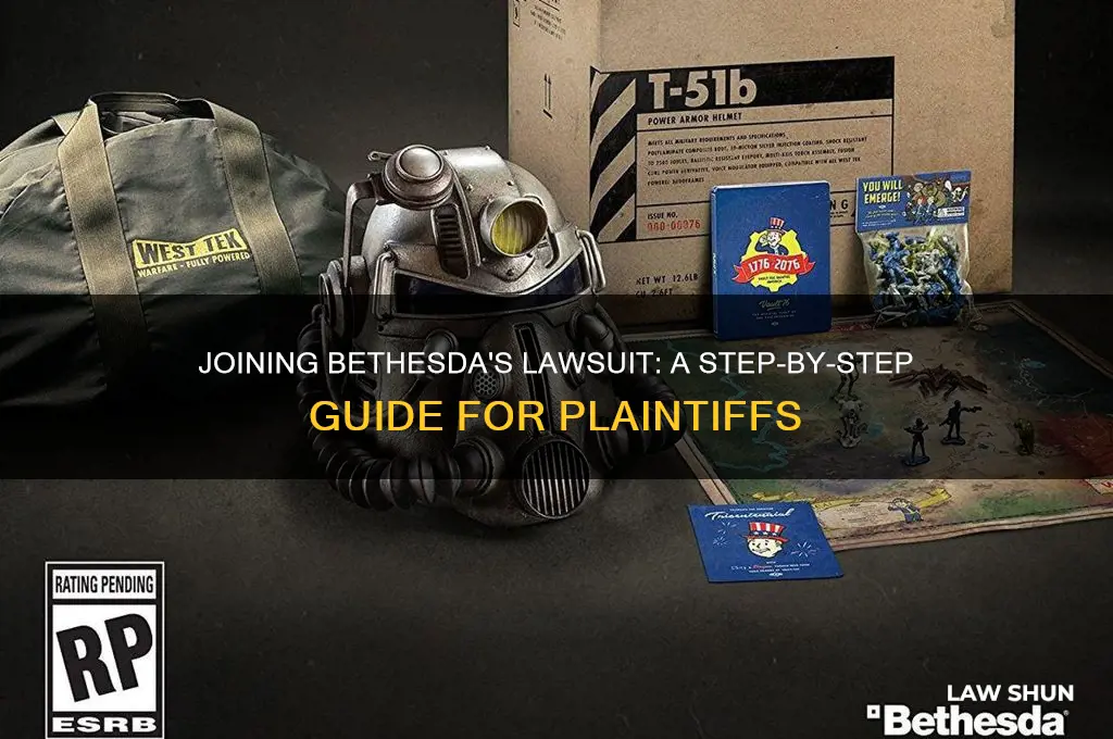 how to join bethesda law suit
