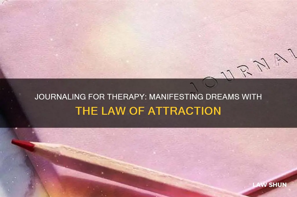 how to jourling for theraphy and law of attraction