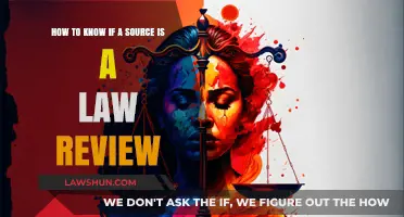 Identifying Law Reviews: Key Characteristics and Verification Tips