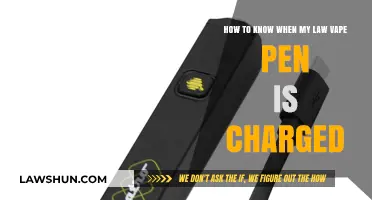Is My Law Vape Pen Fully Charged? Quick Charging Tips
