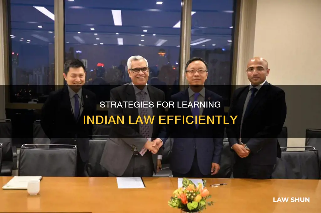 how to learn indian law