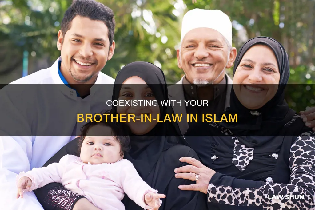 how to live with brother in law in islam