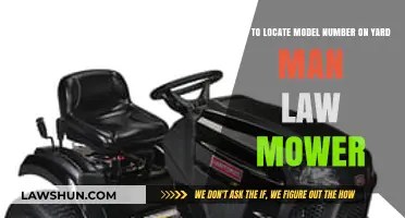Finding Your Yard Man Lawn Mower Model Number: A Quick Guide