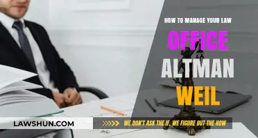 Effective Strategies for Managing Your Law Office: Altman Weil Insights