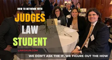 Networking with Judges: A Law Student's Guide to Building Connections