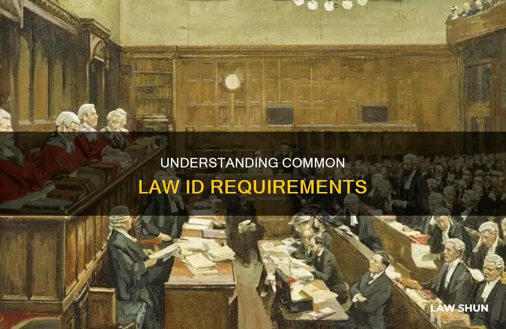 how to obtain an id under common law