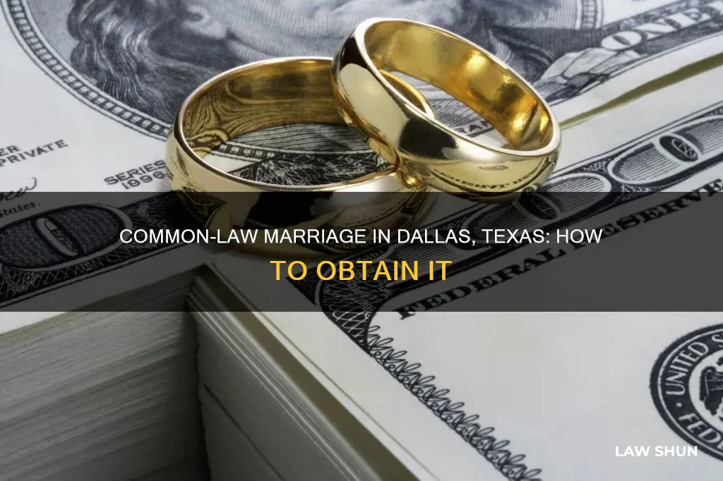 how to obtain common law marriage dallas texas