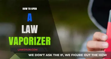 Step-by-Step Guide to Safely Opening Your Law Vaporizer Device
