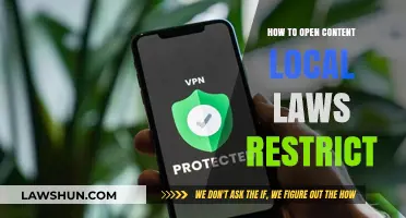 Unlocking Restricted Content: Navigating Local Laws Safely and Legally