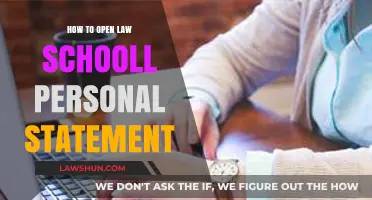 Crafting a Compelling Law School Personal Statement: Expert Tips to Begin