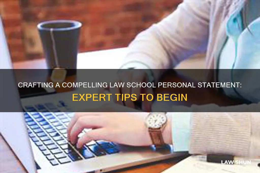 how to open law schooll personal statement