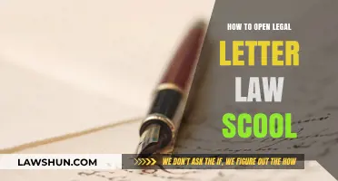 Mastering Legal Letters: Essential Tips for Law School Success