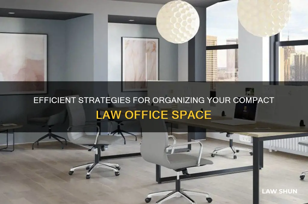 how to organize a small law office