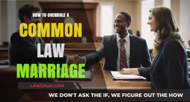 Ending Common-Law Marriage: Steps to Take