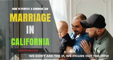 Solidifying Common Law Marriage in California