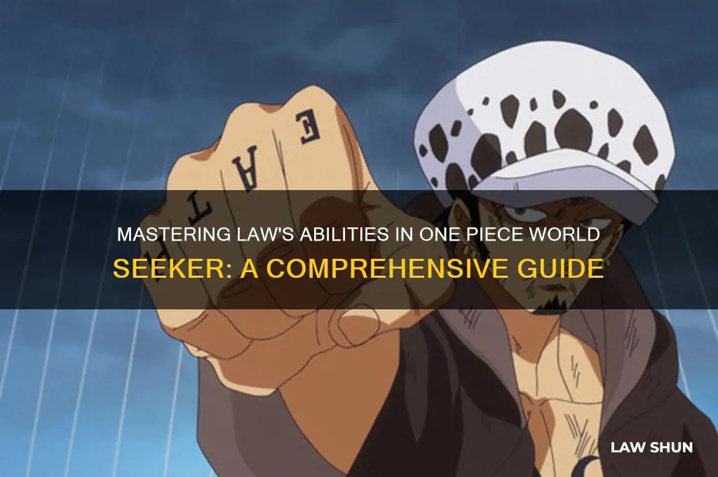 how to play as law in one piece world seeker