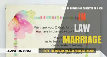 Blessing Your Daughter and Son-in-Law's Marriage: A Prayer Guide