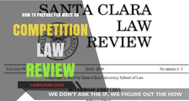 Mastering Competition Law Reviews: Essential Tips for Write-On Preparation