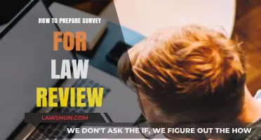 Crafting Effective Surveys for Law Review: A Comprehensive Preparation Guide