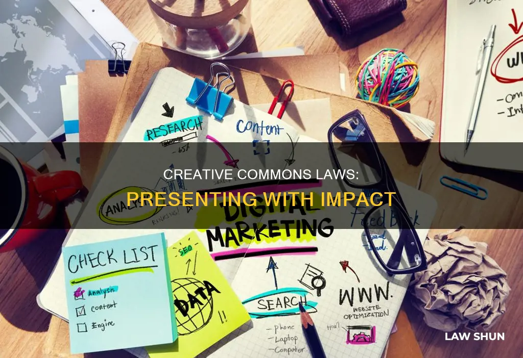 how to present a project on creative common laws