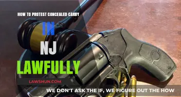 Lawful Ways to Protest Concealed Carry in New Jersey