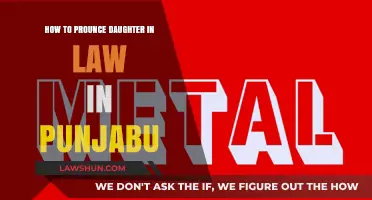 Mastering Punjabi Pronunciation: How to Say 'Daughter-in-Law' Correctly