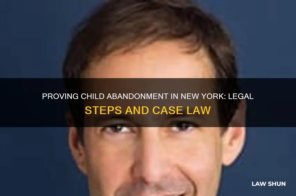 how to prove child abandonment nyscase law