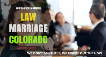 Proving Common Law Marriage in Colorado: What You Need to Know