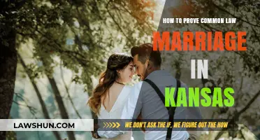 Proving Common Law Marriage in Kansas: What You Need