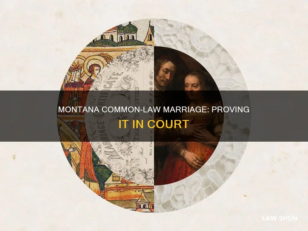 how to prove common law marriage in montana