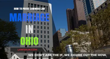 Proving Common Law Marriage in Ohio: What You Need
