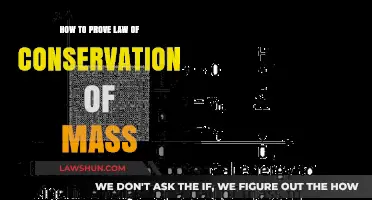 Proving the Law of Conservation of Mass: A Step-by-Step Guide