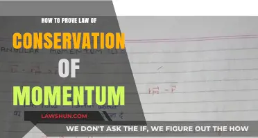 Proving the Law of Conservation of Momentum: A Step-by-Step Guide