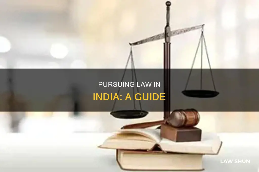 how to pursue law in india