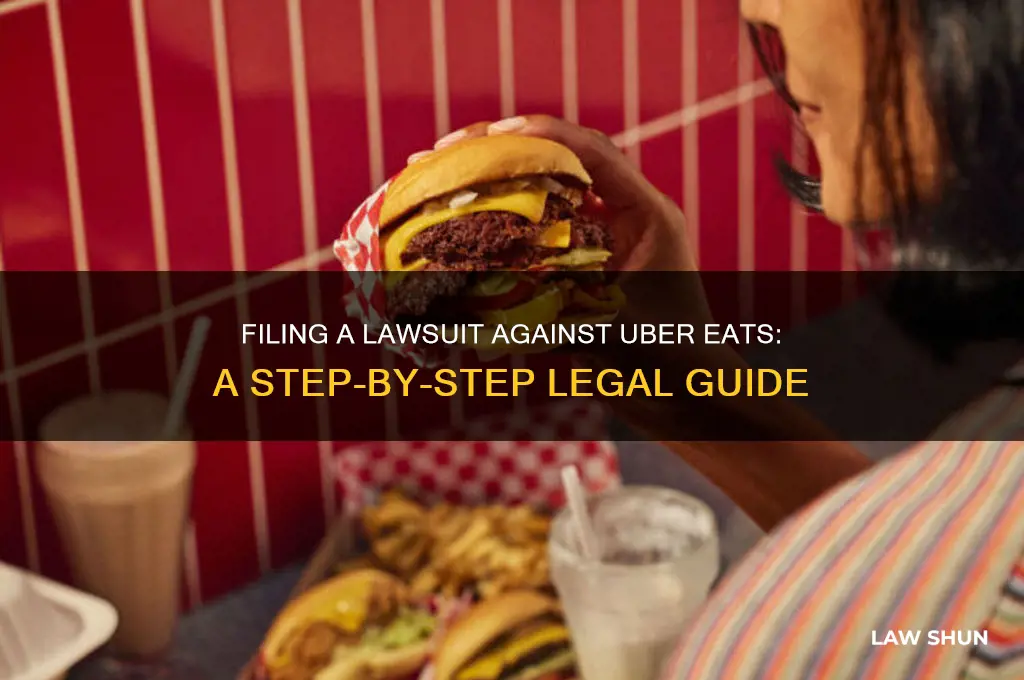 how to put a law suit against uber eats