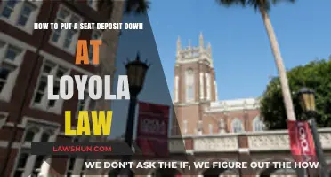 Loyola Law School Seat Deposit Guide: Secure Your Spot Today