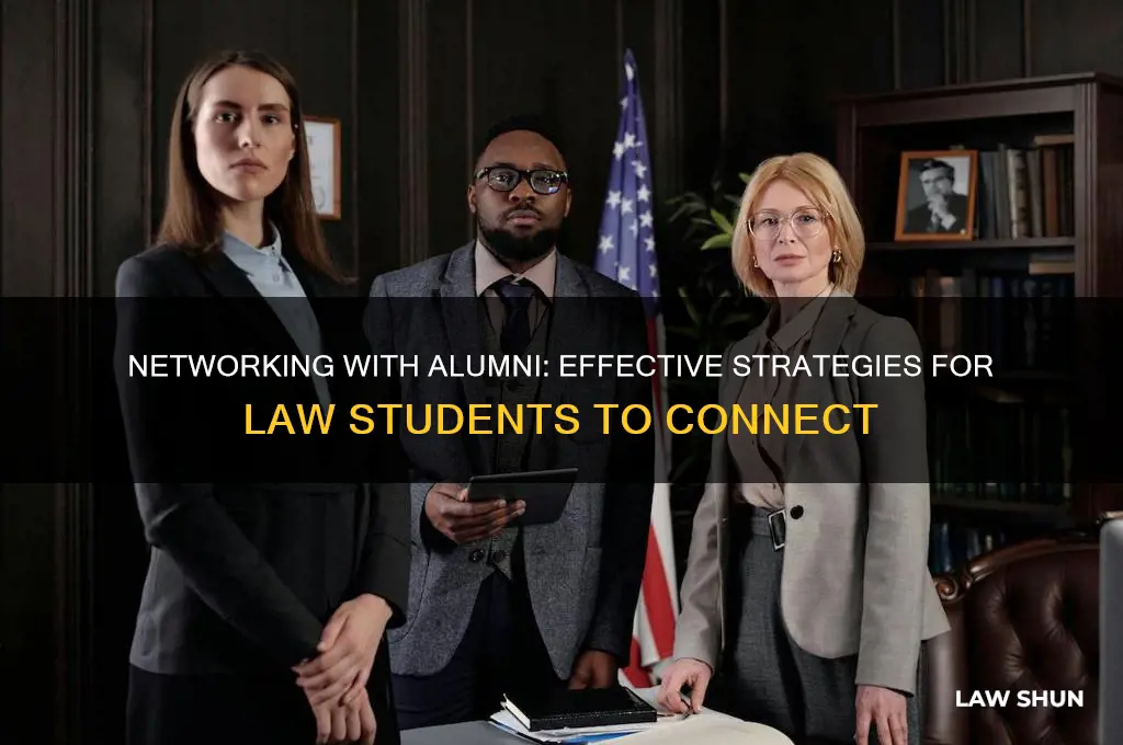 how to reach out to alumni law students