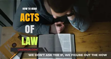 Mastering Legal Literacy: A Guide to Reading Acts of Law