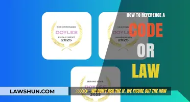 Mastering Legal Citations: A Guide to Referencing Codes and Laws