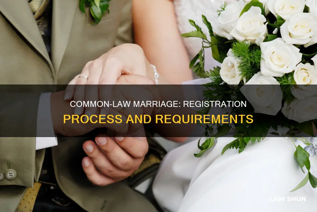 how to register a common law marriage