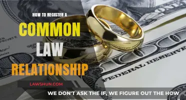 Common-Law Marriage: Registering Your Relationship
