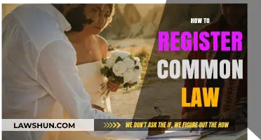 Registering Common Law: Steps to Legitimize Your Union