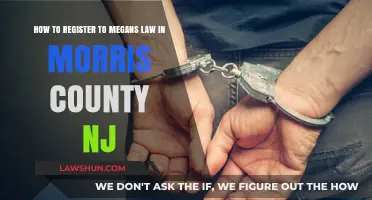 Registering for Megan's Law in Morris County, NJ: A Step-by-Step Guide