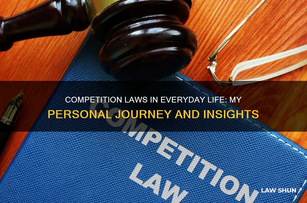 how to relate competition laws to my personal experiences