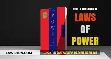 Mastering the 48 Laws of Power: Effective Memorization Techniques